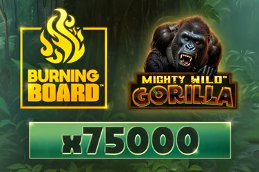 Mighty Wild™: Gorilla Burning Board™